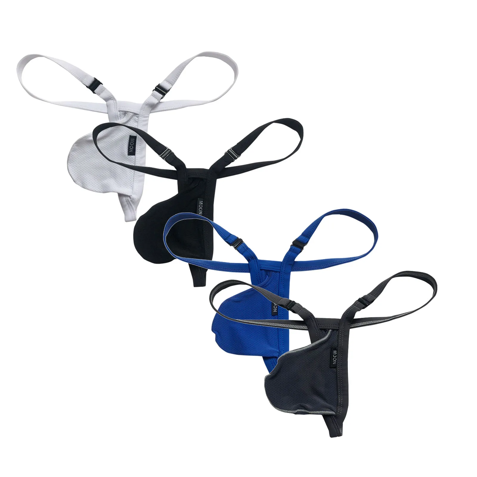 

Mens Sissy Bulge Pouch G-string Low Rise Thong Elastic Waistband T-back Underwear Underpants Cross-Dresser Sissy Bottoms