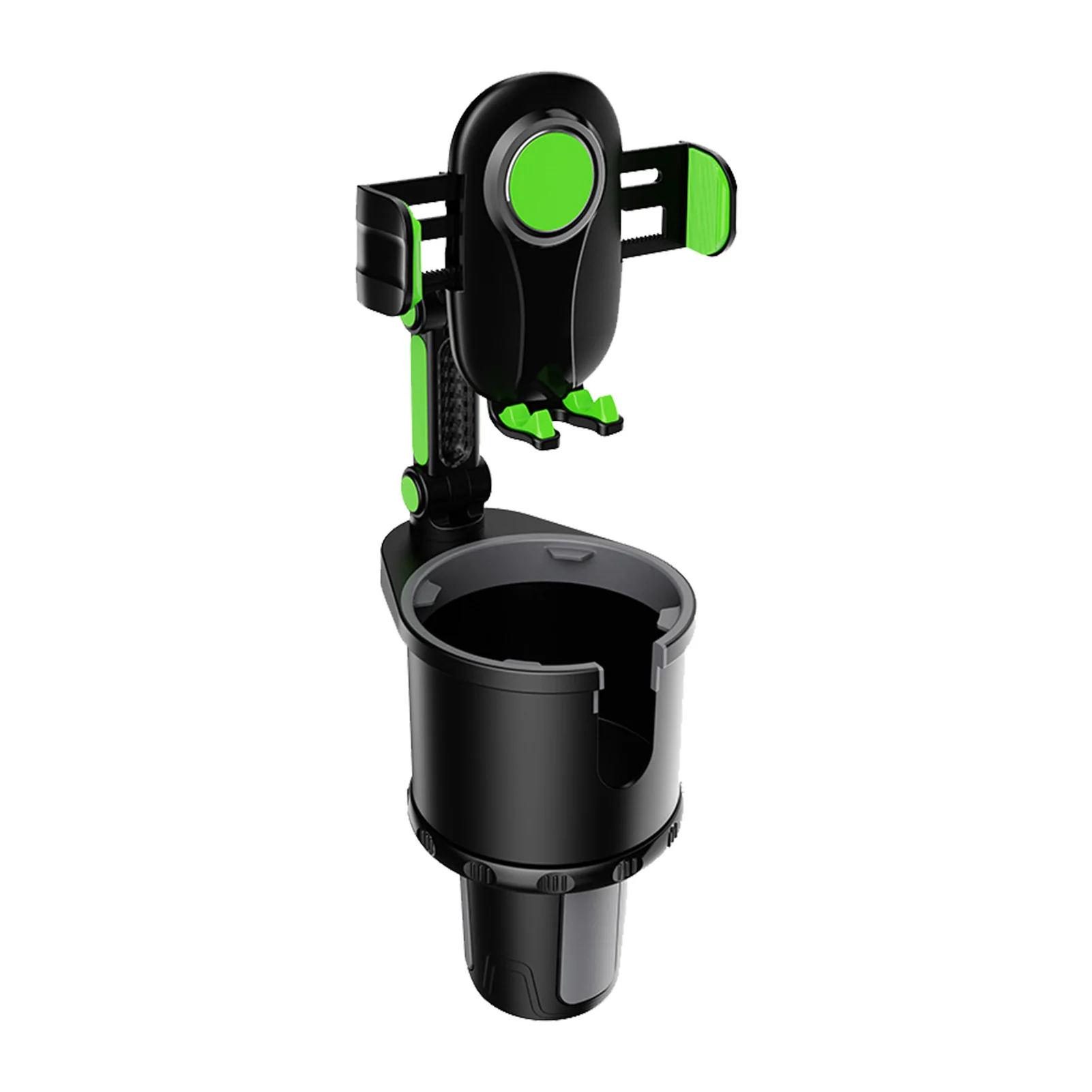 

Phone Cup Holder For Car Multifunctional Automotive Cup Holders With 360 Rotatable Car Cup Cell Phone Holder For Beverage Coffee