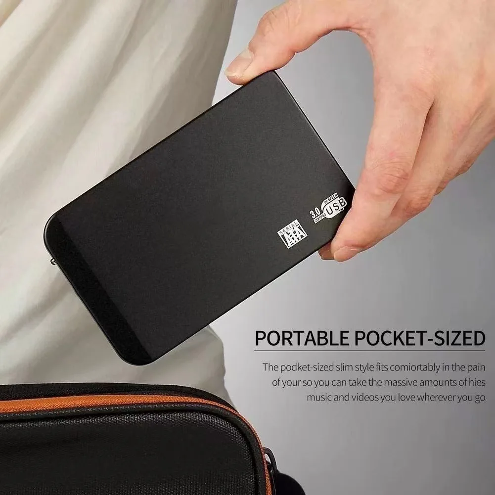 Original High-speed 1TB SSD Portable External Solid State Hard Drive USB3.0 Interface HDD Mobile Hard Drive For Laptop/mac 2