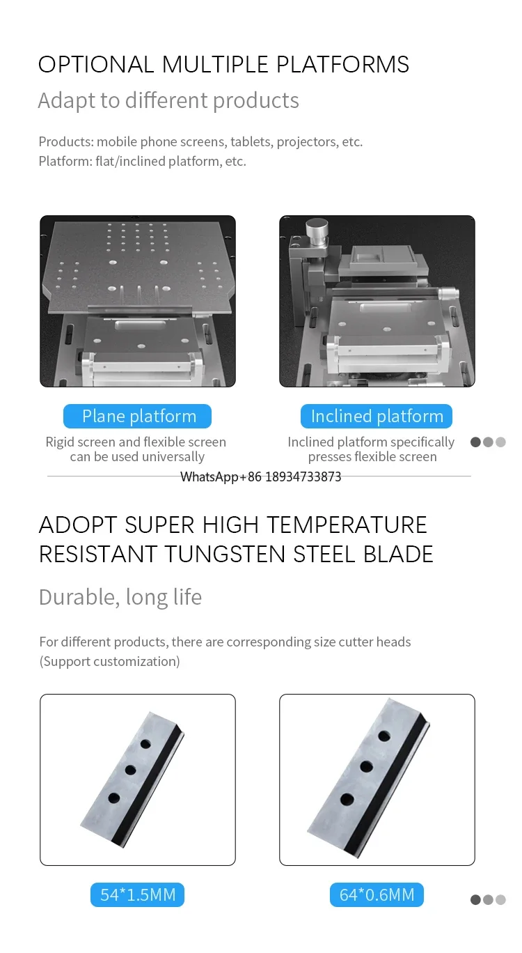 TBK 502 COF Склеивающая машина ЖК-дисплей Сенсорная гибкая для ремонта экрана Ремонт