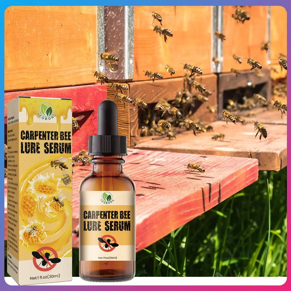 

30ml Bee Attraction Sucrose Attractant Natural Ingredients Capenter Bees Effectively To Your Traps Bee Lure Beekeeping Tools