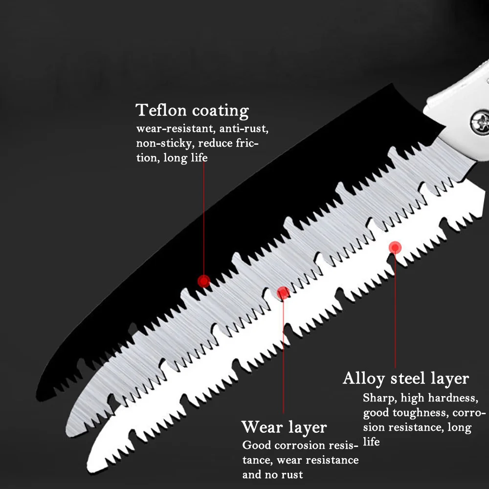 Складная пила Деревообрабатывающие инструменты многофункциональная резка