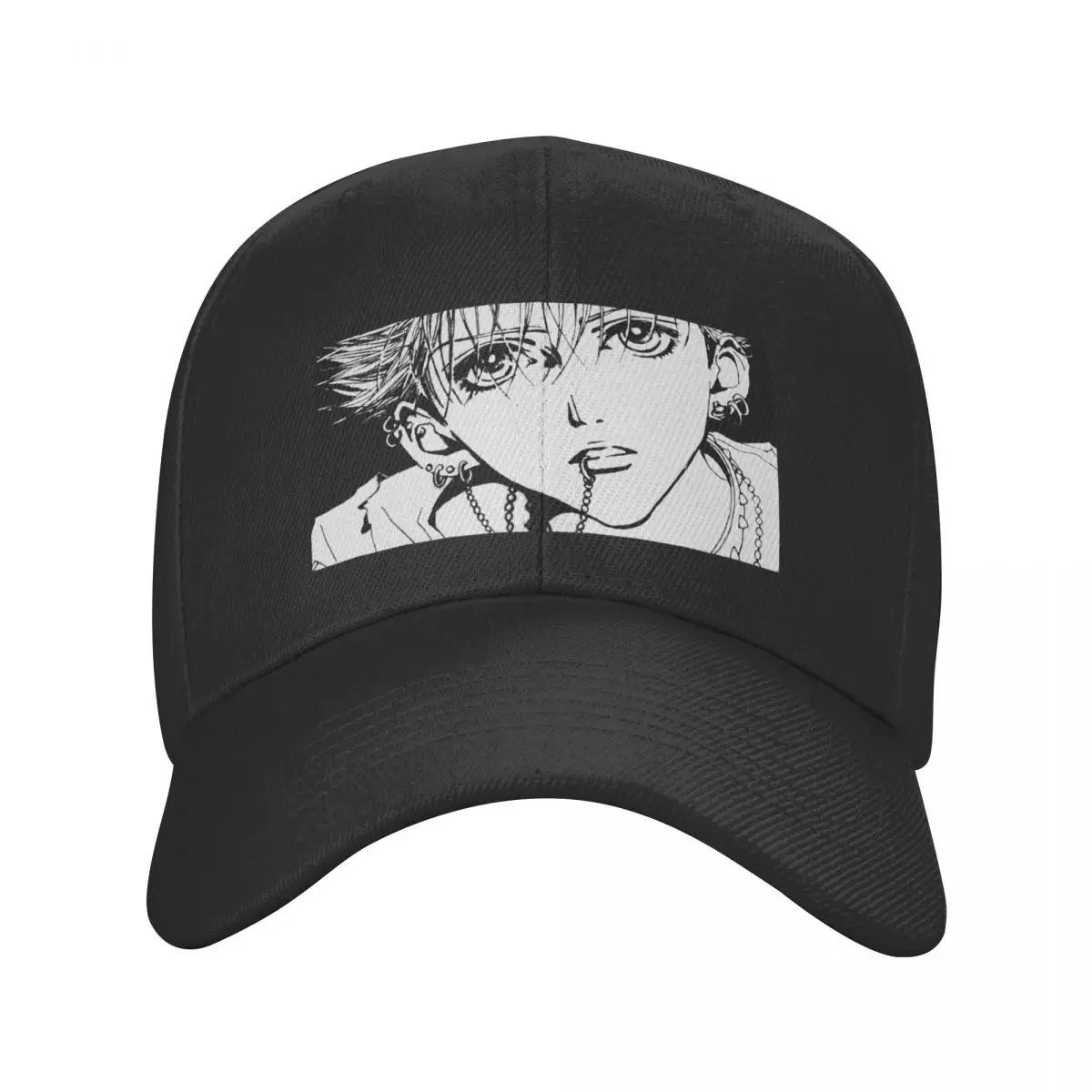

Punk Unisex Nana Manga Baseball Cap Adult Ren Honjo Adjustable Dad Hat Men Women Outdoor Snapback Hats Summer Caps