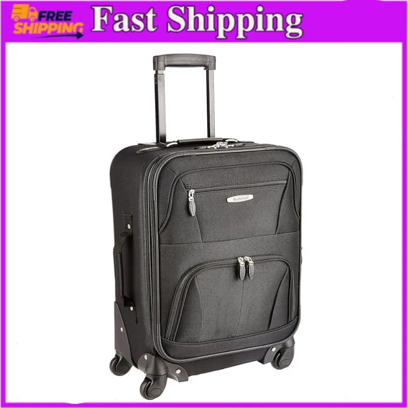 

Expandable Spinner Carry On, Black, 19-Inch