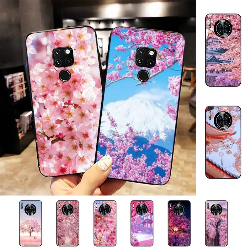 

cherry blossom Phone Case For Huawei Nova 3I 3E mate 20lite 20Pro 10lite Luxury funda case