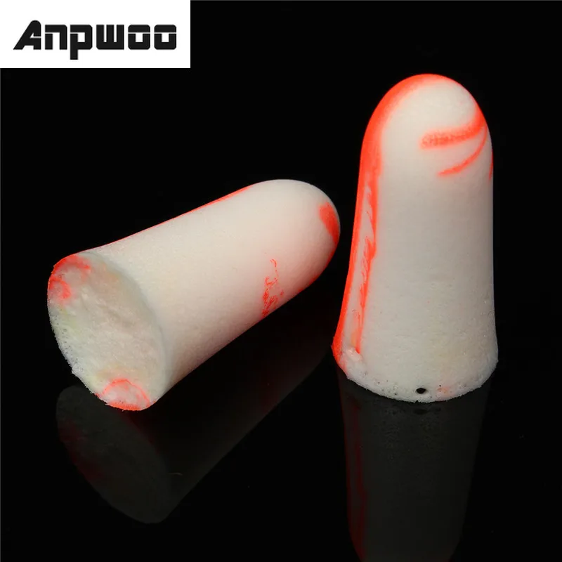 

ANPWOO NEW 10 PCS A Lot Foam Anti Noise Ear Plugs Ear Protectors Sleep Soundproof Earplugs Workplace Safety Supplies