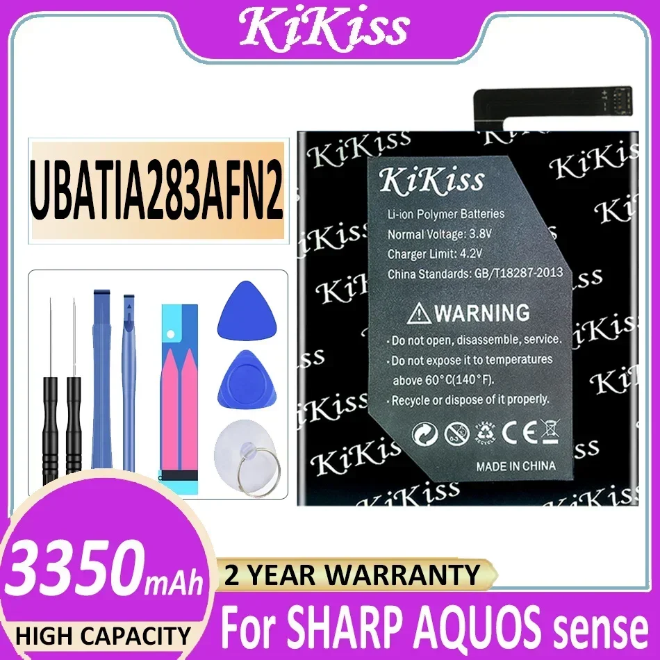 Аккумулятор KiKiss UBATIA283AFN2 для SHARP AQUOS Sense 1 Sense1ICP5/63/62 3350 мАч + бесплатные инструменты