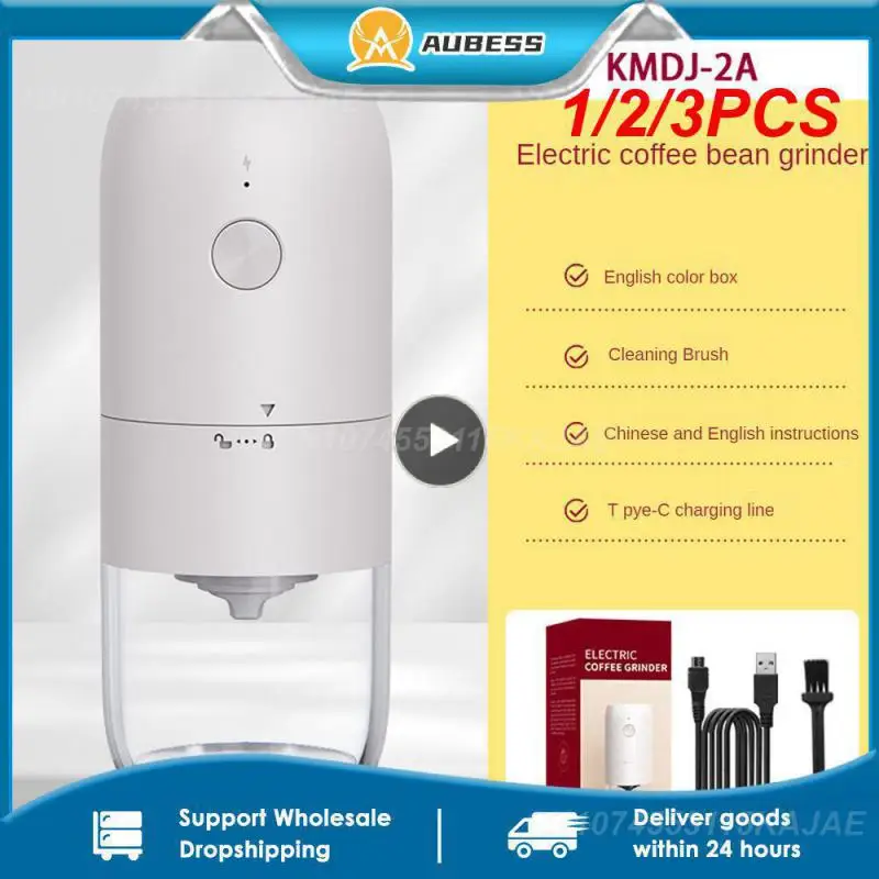 

Портативная кофемолка с зарядкой от USB, 1/2/3 шт.