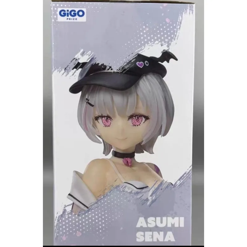 Фото В наличии Оригинальный GIGO Buspop! Коллекционная фигурка ASUMI SENA для раскрашивания, высота 22 см, модель-игрушка, подарок, украшение №4