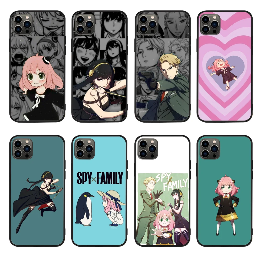 

SPY×FAMILY Anime Phone Case For Apple iPhone 13 Pro Max 11 12 13Mini X XR XS XSMAX 6 6s 7 8Plus Phone Cover