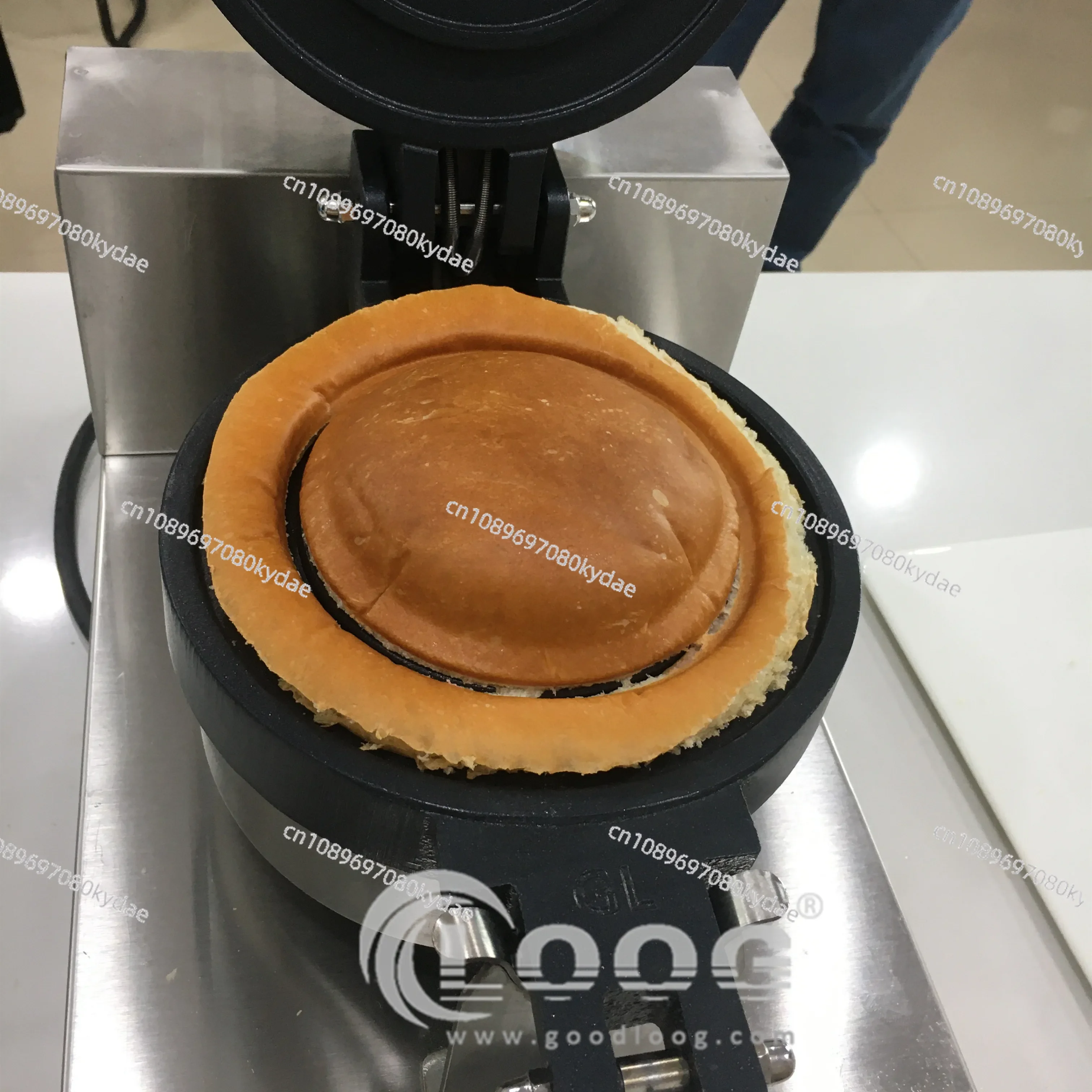 110 В 220 цифровая машина для гамбургеров коммерческая грелка Krapfen итальянское