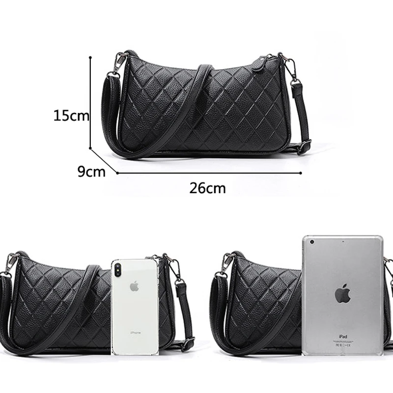 fashion trend crossbody designer handbags womens genuine leather hobo casual vintage tote shoulder bag for ladies messenger bag free global shipping