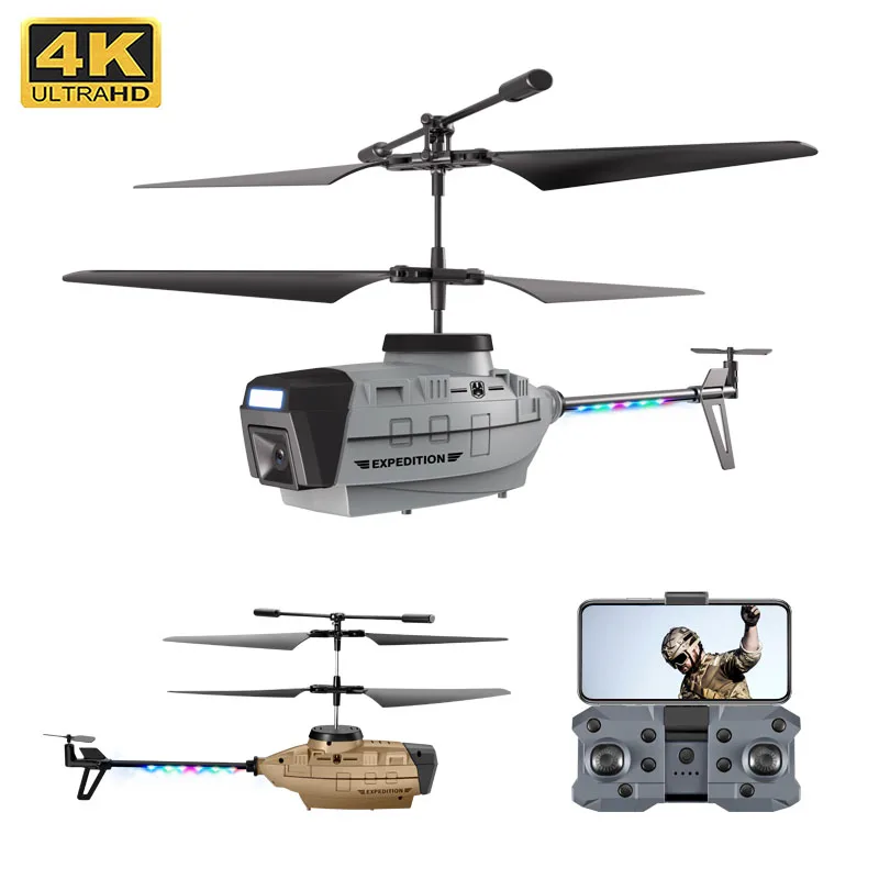 

KY202 RC Helicopter Drone 4K Professional HD Camera Gesture Sensing Six-axis Wifi RC Helicopter Remote Control Toys For Boys