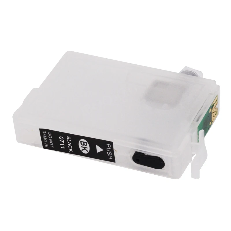 Фото Многоразовые картриджи с чернилами T0711 T0712 T0713 T0714 для EPSON DX7450 DX8400 DX8450 DX9400F D78 D92 D120 S21 SX115 SX200 SX205 №2