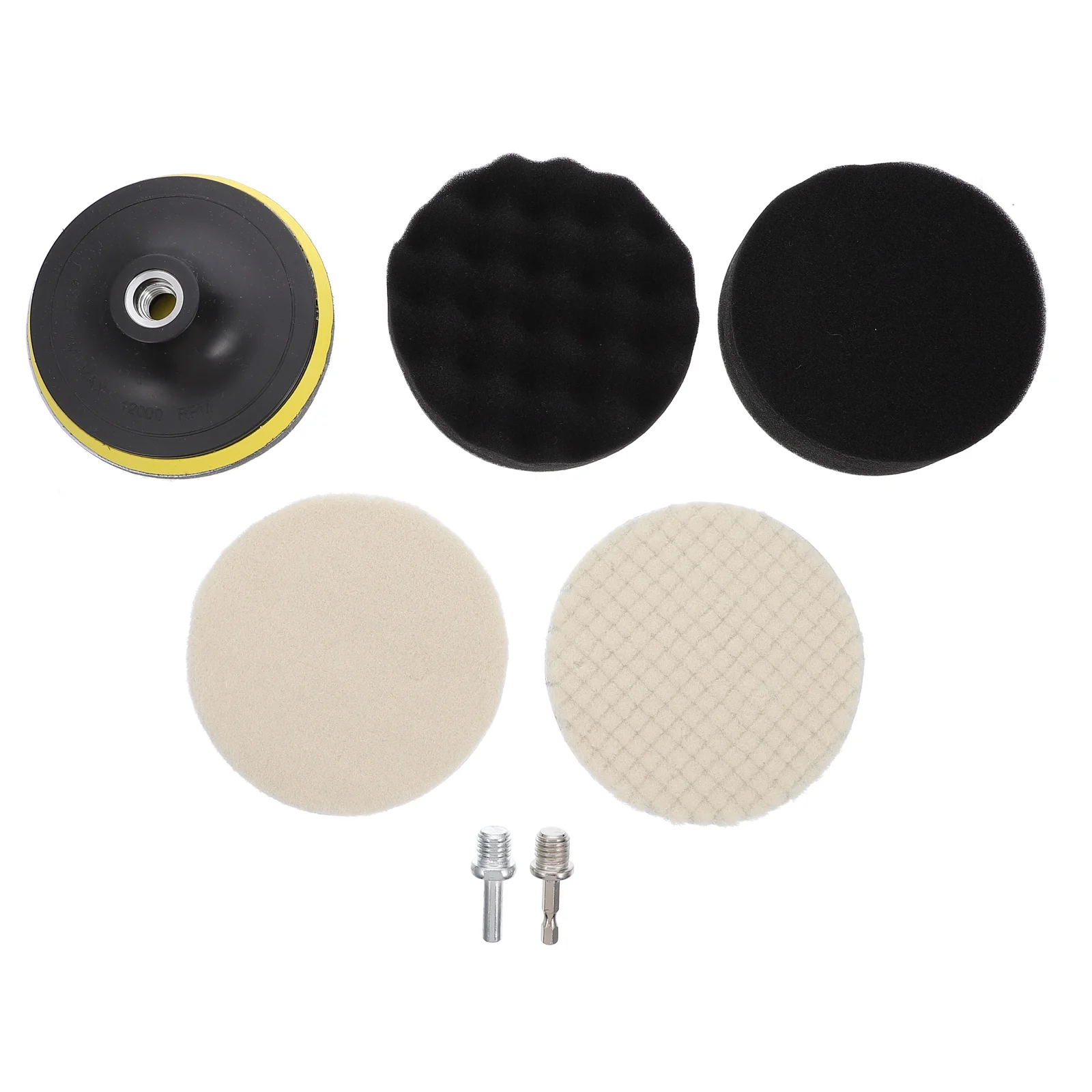 

1 Set Drill Buffing Sponge Pads Polishing Pads Kit for Car Polisher Sanding