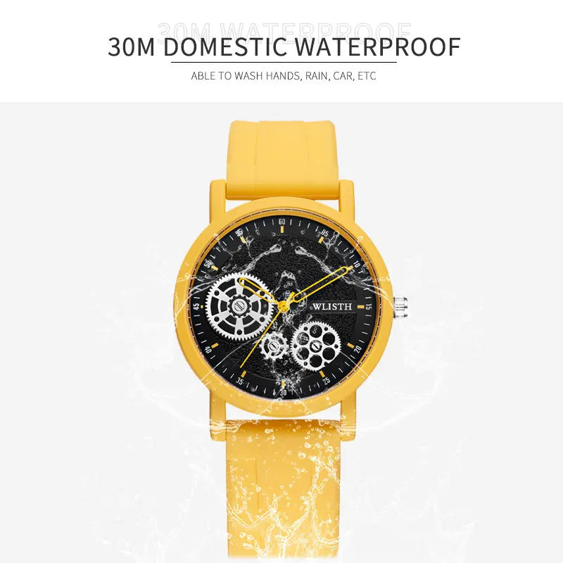 2022 WLISTH New Ultra-thin Fashion Watches Women Leather Female Clock Ladies Quartz Wrist Watch Montre Femme Relogio Feminino