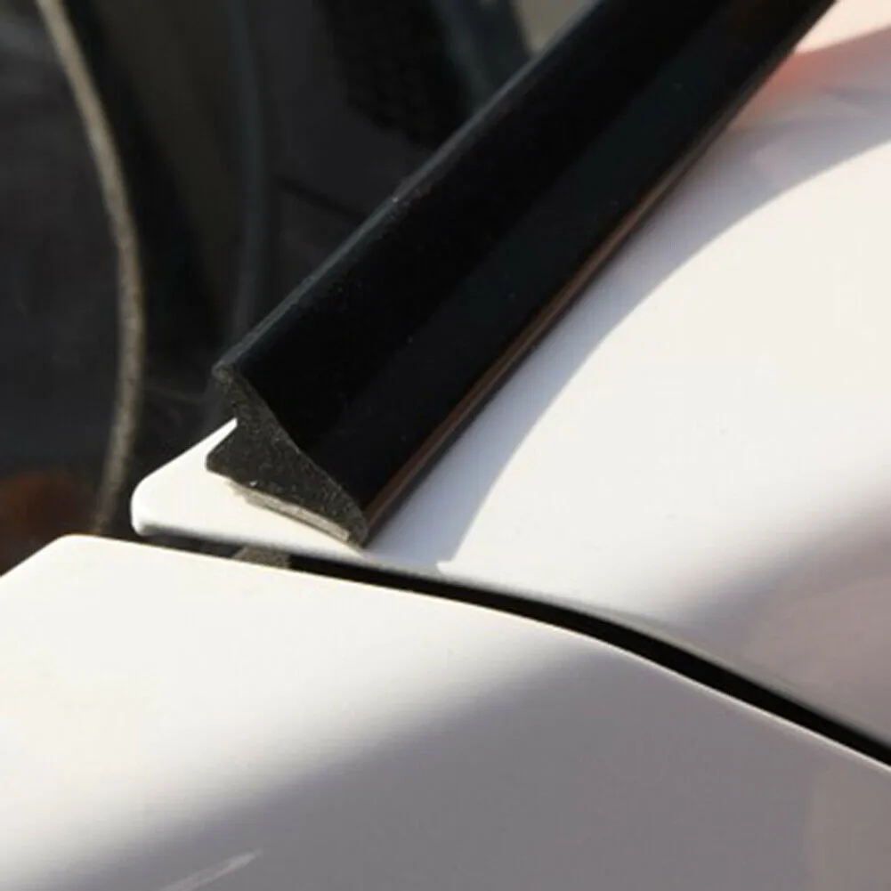 

Уплотнительная лента 1,8 м для лобового стекла авто Черная передняя капота молдинг резиновая отделка Универсальный ветровой отражатель детали практичные