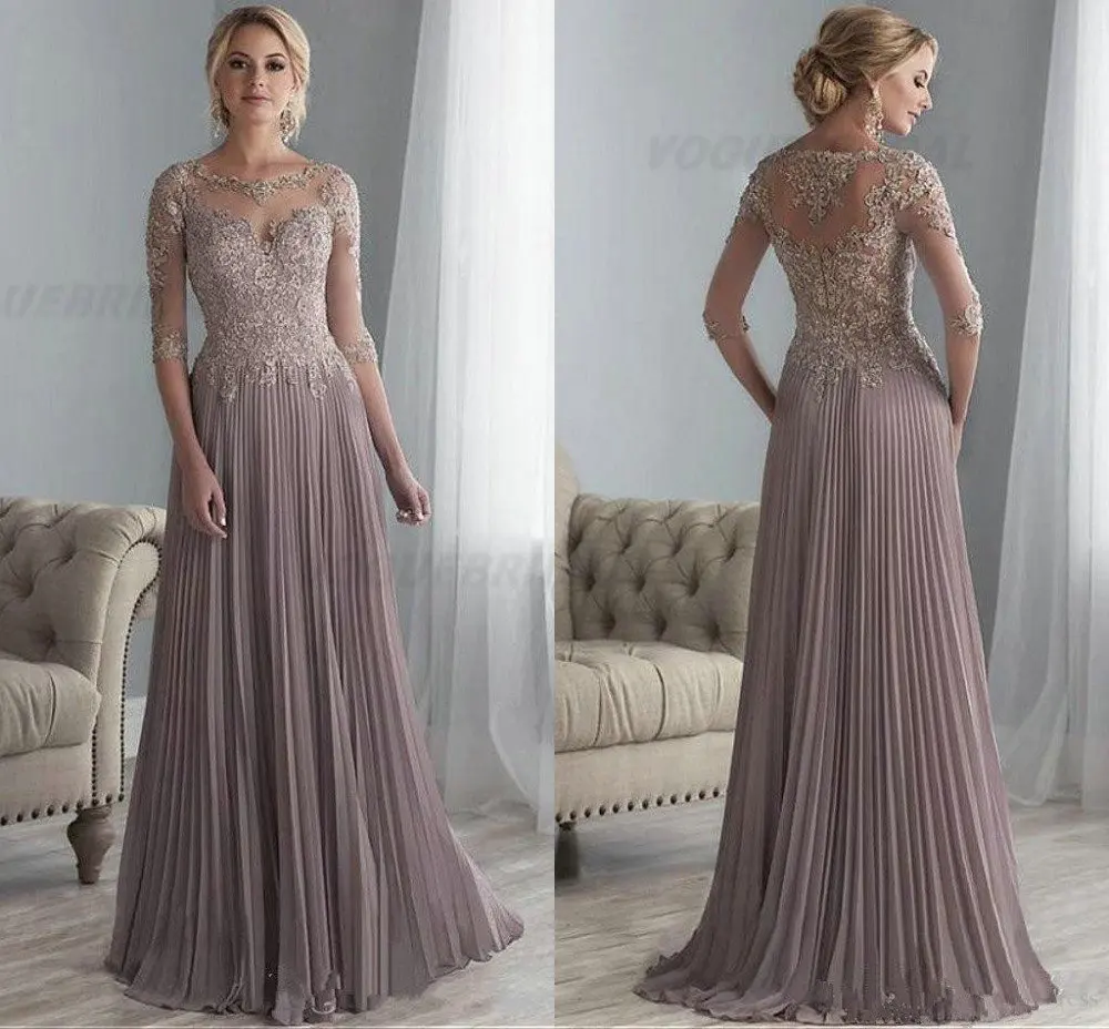 

Lace Appliques Mother Of The Bride Dresses Vestido De Festa Purple Mother Wedding Party Dress Long Chiffon Vestido De Novia 2022