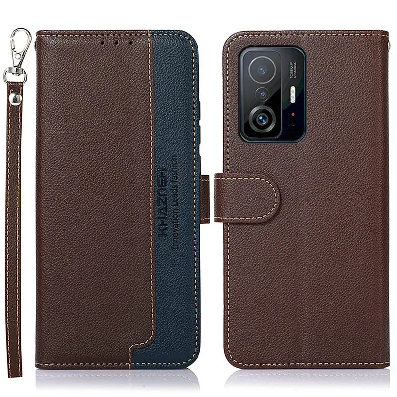 For Xiaomi 11T 12T Mi 11 Lite NE 5G Flip Case Redmi Note 11e Pro 12 T Leather Book Shell RFID Protect Funda Mi11 T 12x 11s Ultra