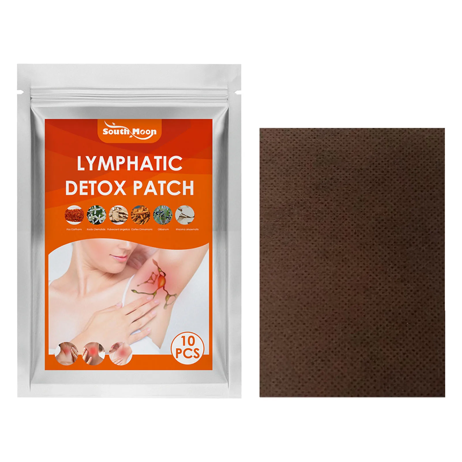 

Herbal Lymphatic Care Patch Herbal Lymphatic Patches Lymph Node Patch Accessory Breasts Sticker Remove Swelling And Inflammation