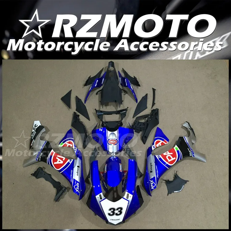 

Новый комплект обтекателей для мотоцикла ABS, подходит для YAMAHA YZF - R1 R1m 2015 2016 2017 2018 2019 15 16 17 18 19, комплект кузова Pata 33