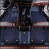 Car Floor Mats Custom Interior Accessories Faux Leather For Most Car Models Full Carpet Set For 95% Vehicle,brand/ Model /year