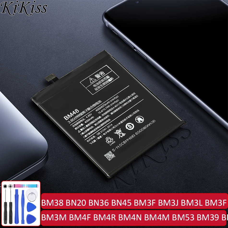 

BM38 BN20 BN36 BN45 BM3F BM3J BM3L BM3M BM4F For Xiaomi Mi 2S 3 4 4i 5 5C 5S 5X 6 6X 7 8 Explorer 9 9T 10 10T A3 SE Pro Lite