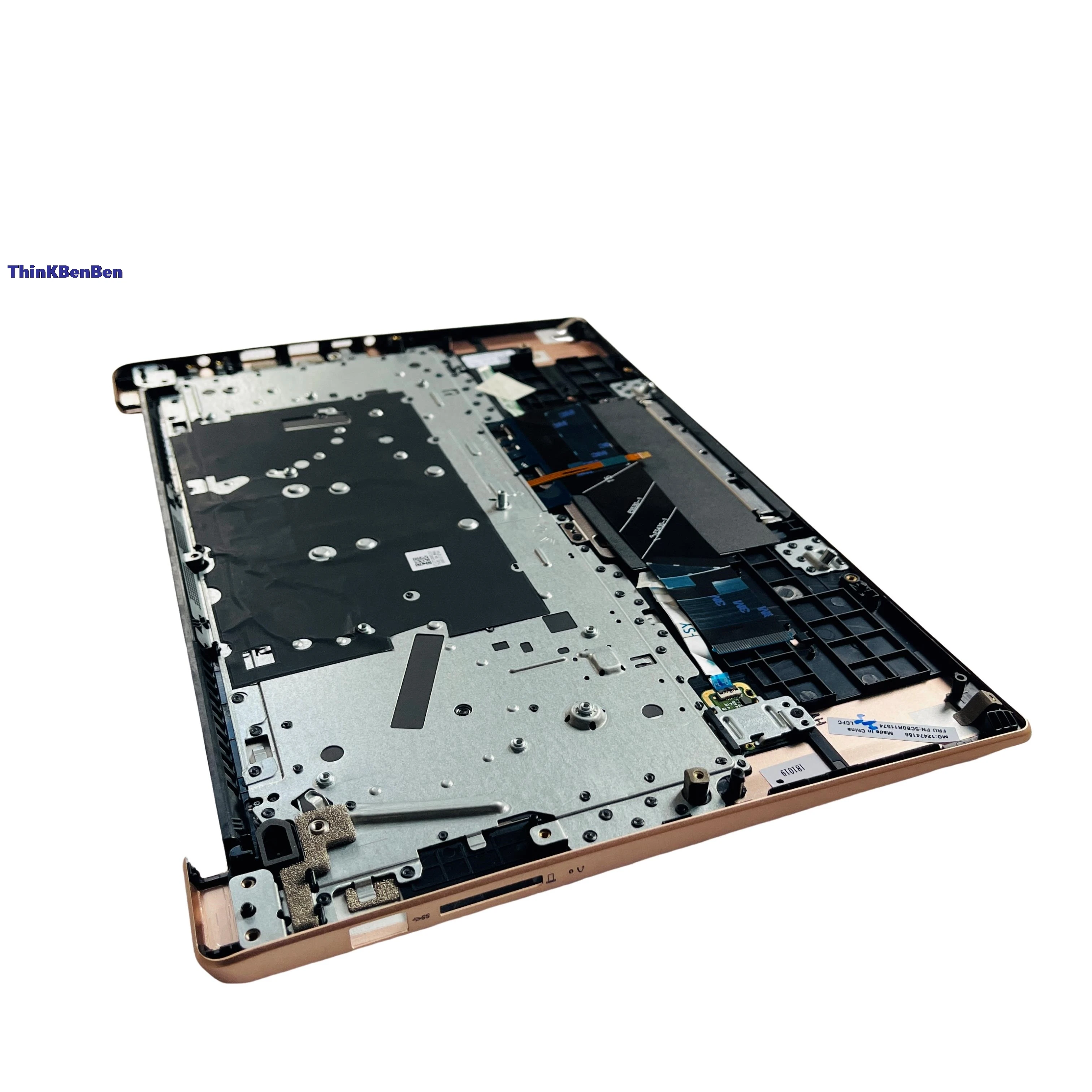 HB Иврит (ил Израиль) Медная клавиатура верхний корпус Упор для рук чехол Lenovo Ideapad