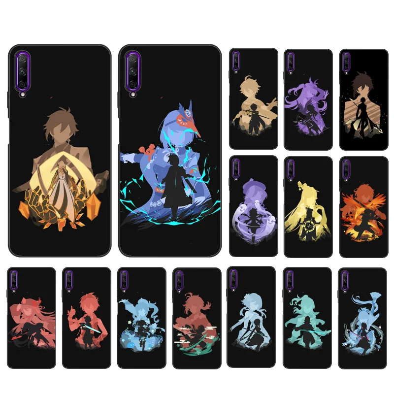 

Genshin Impact Anime Phone Case For Huawei P Smart P30 P40 Lite P40Pro Mate 20 Pro 20 X Nova 9 8 8i Y9 Y5P Y6P Y7A Y8S