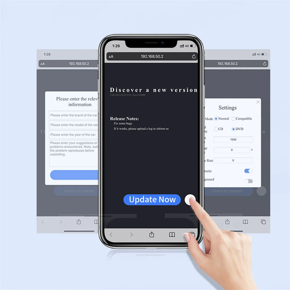 

Беспроводной адаптер Carlinkit, USB адаптер для Benz, Mazda, Porsche, Volvo, Ford, Honda, Nissan