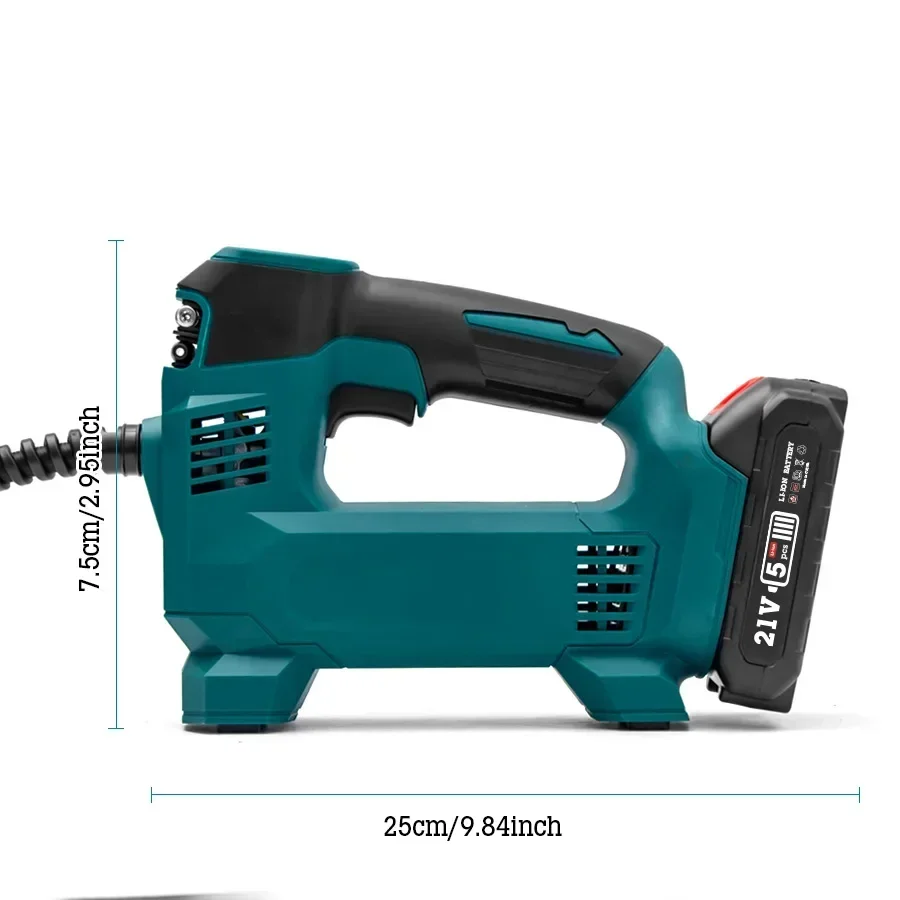 Беспроводной портативный Электрический воздушный насос цифровой автомобильный