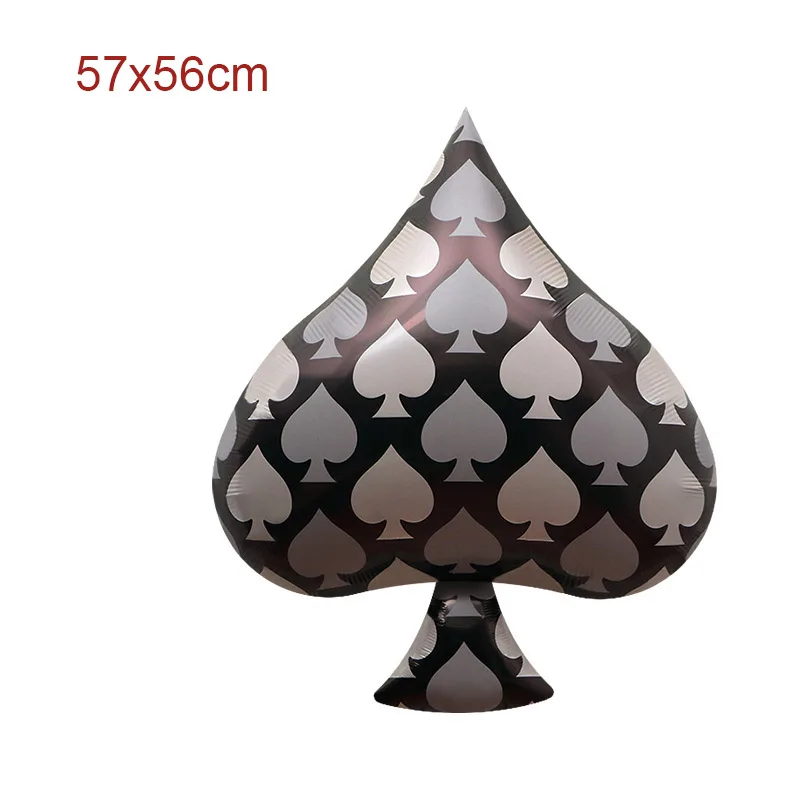 Казино покер лопата Клубное сердце алмазное украшение для дня рождения детский