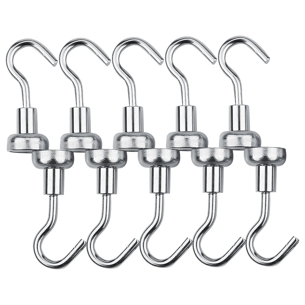 

10Pcs/set Heavy Duty Hanging Hook Powerful Magnetic Hooks Indoors Organization Tools 10MM