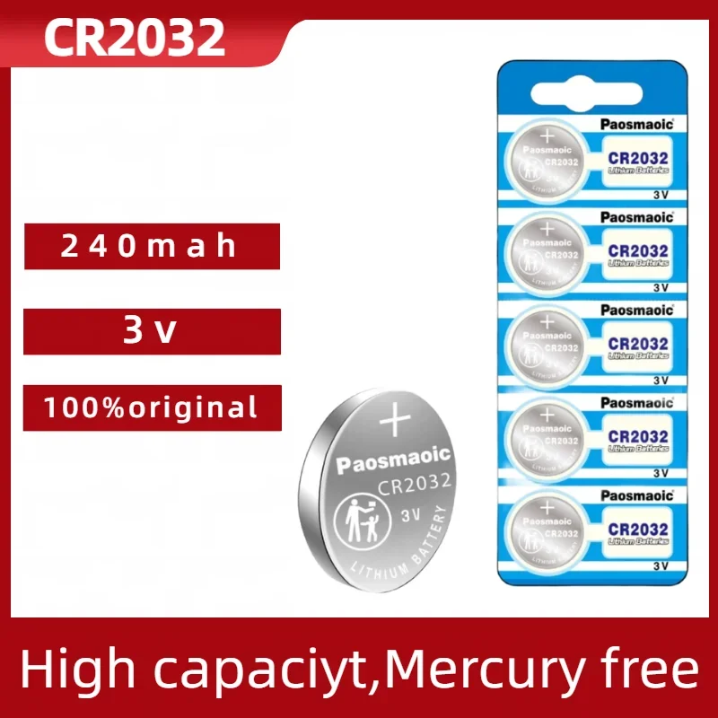 

New Original Cr2032 3v 5/10/30pcs CR 2032 5004LC DL2032 Button Cell Specialized Car Remote Control Battery,Watch Batteries