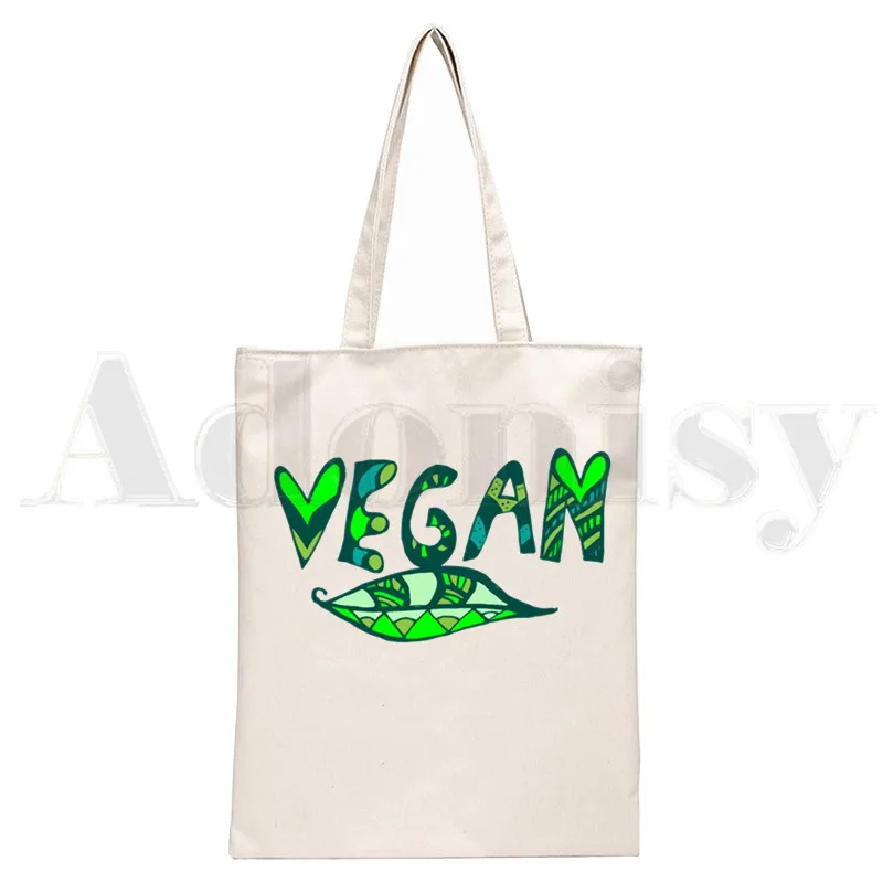 Avocado Vegan Harajuku Kawaii 90s Korean Style Handbags Shoulder Bags Casual Shopping Girls Handbag Women Elegant Canvas Bag