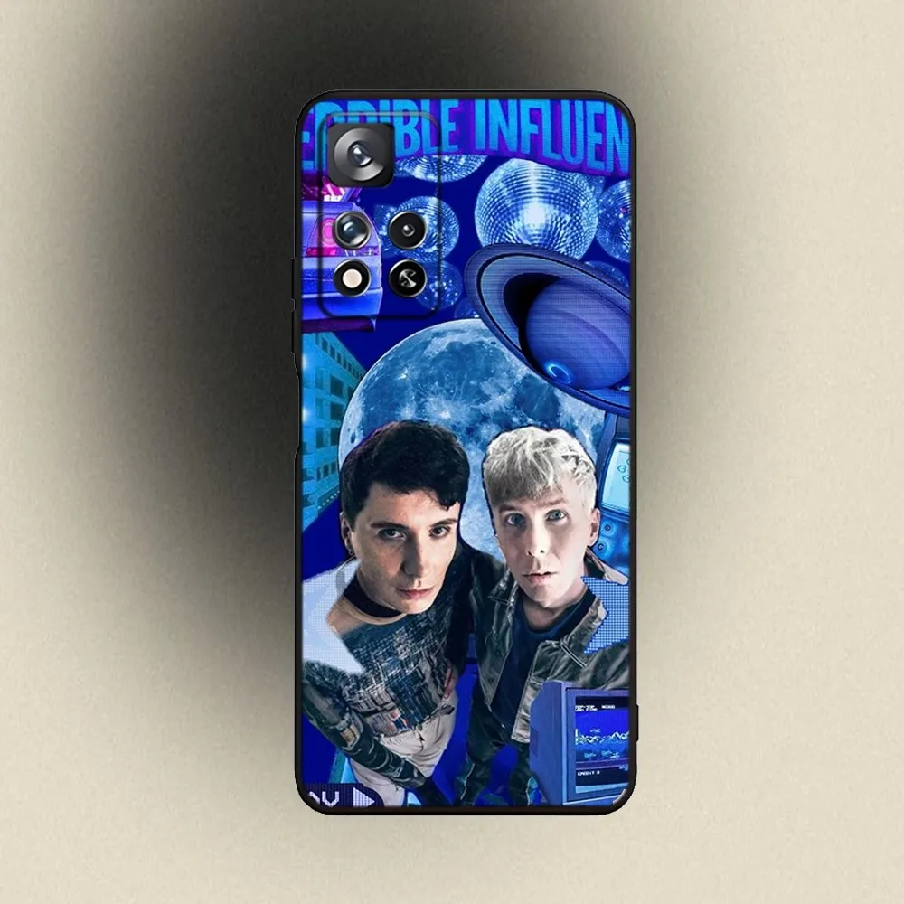 Чехол для телефона Terrible Influences Dan Phil Samsung Galaxy A20 A21s A22 A31 A32 A52 A53 A72 73 A80 A91 мягкий черный