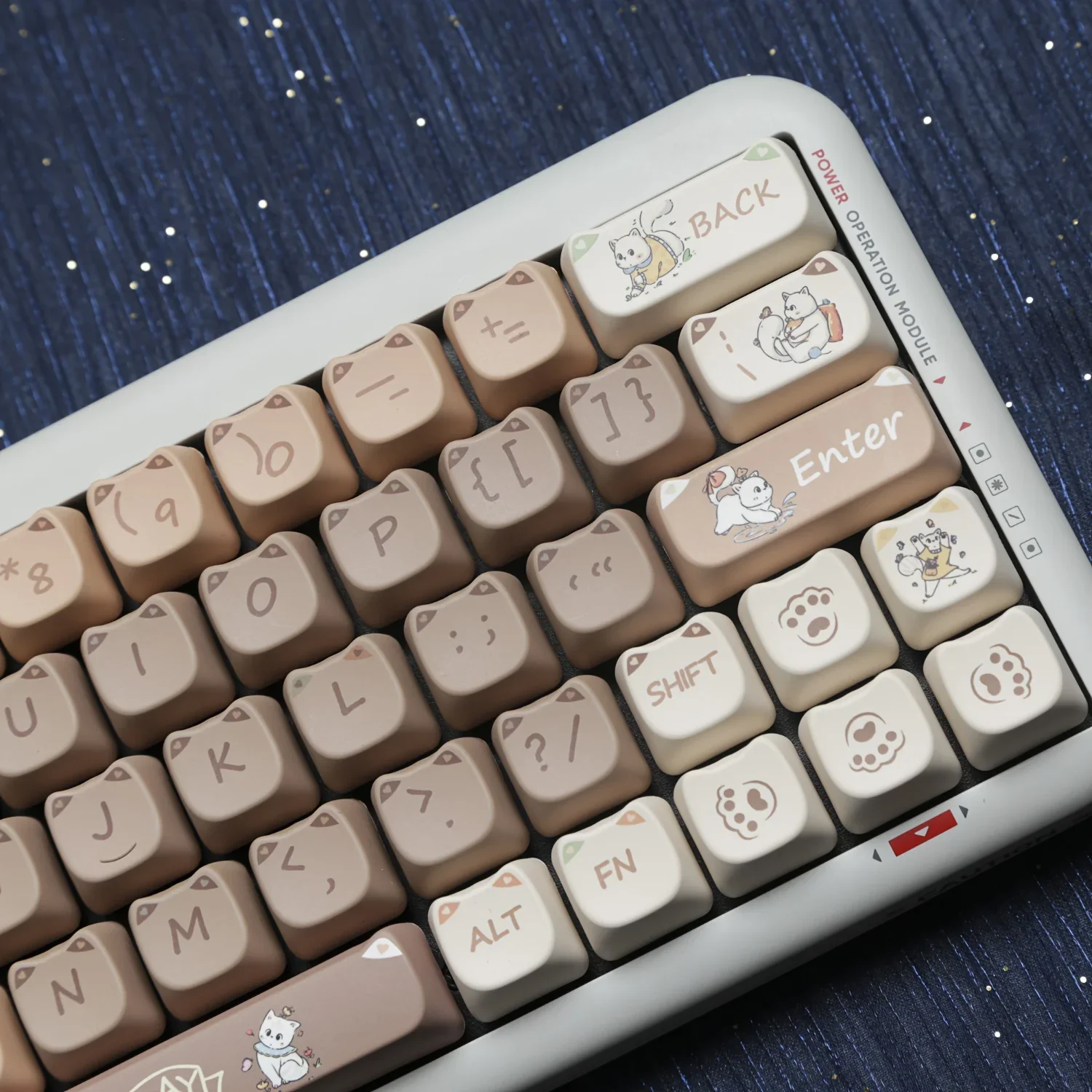 Колпачки для клавиш PBT колпачки механических с изображением непослушной кошки 142