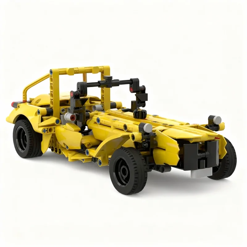 Фото Набор для сборки модели Caterham Seven (524 детали) – Технический конструктор MOC, идеальный подарок на Рождество, развивающий творческие способности №2