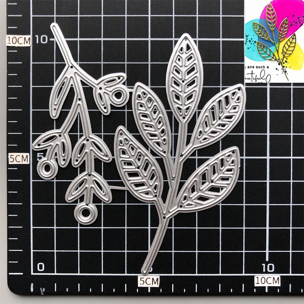 (23 стиля) новые цветы листья металлические режущие штампы фотоальбом поделки