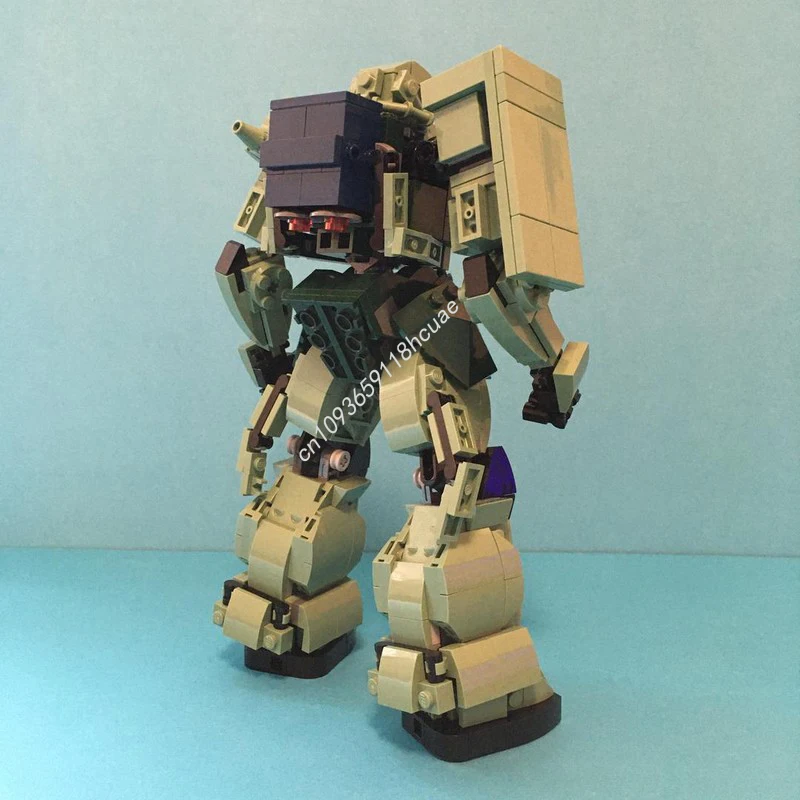 Фото 543 шт. MOC MF-001 ZAKUes II строительные блоки Рождественская мастер-серия коллекционер идеально подходит для любителей моделей сборка подарок №4