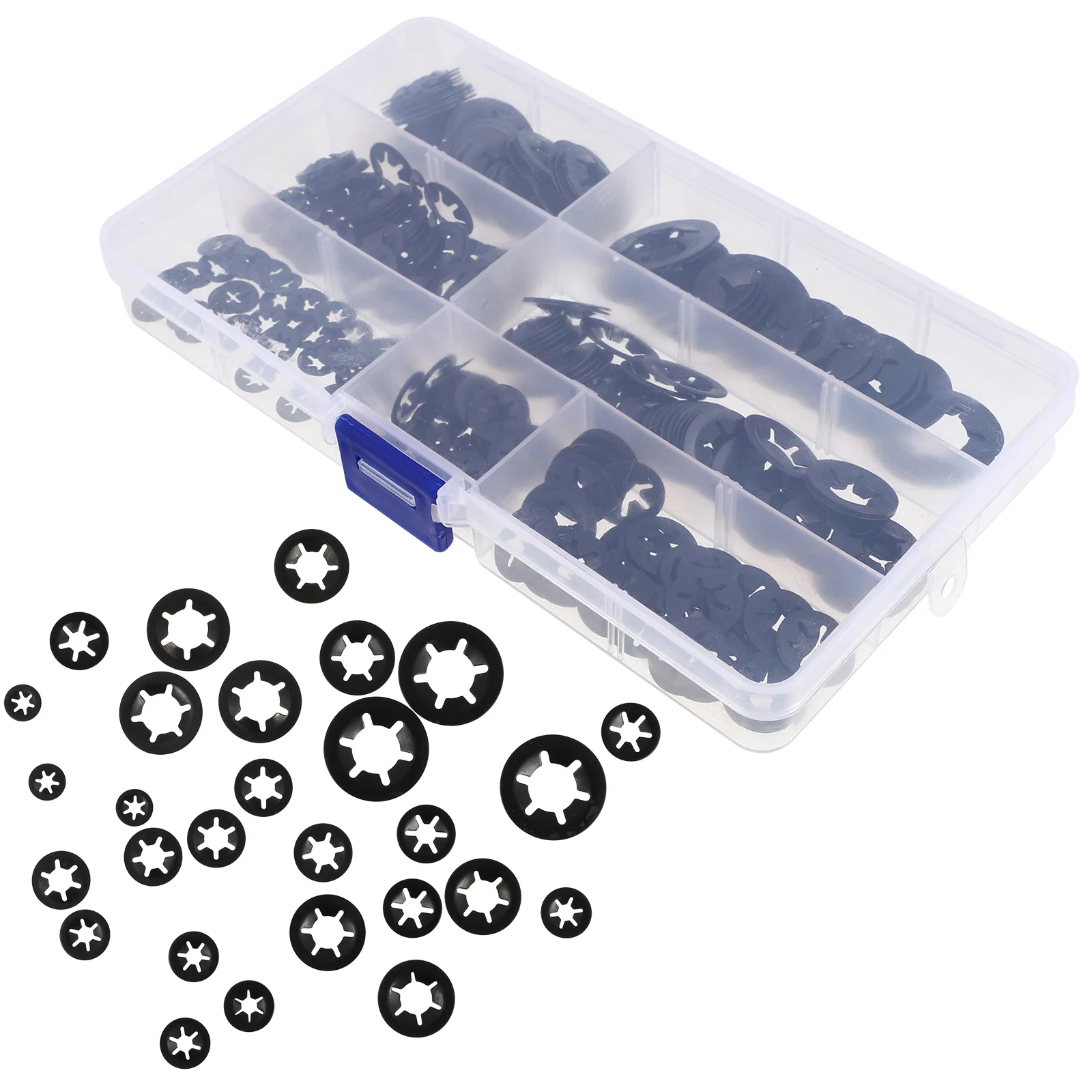 

280pcs Professional Fasten Washer Quick Locking Washers Clamping Washers