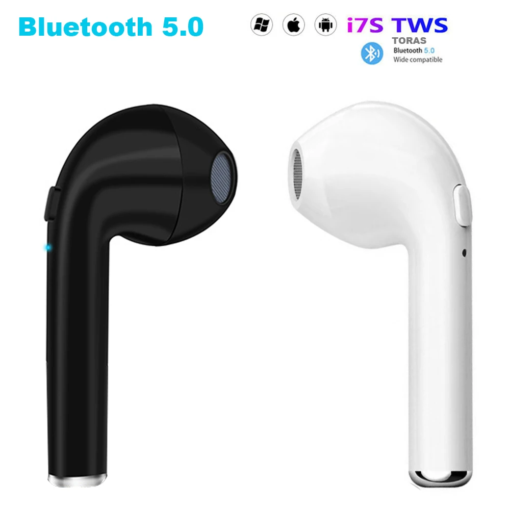 

I7s TWS Bluetooth Earphone wireless Earbuds For All Smart Phone Sport Headphones Stereo Headphones Charging compartment headset