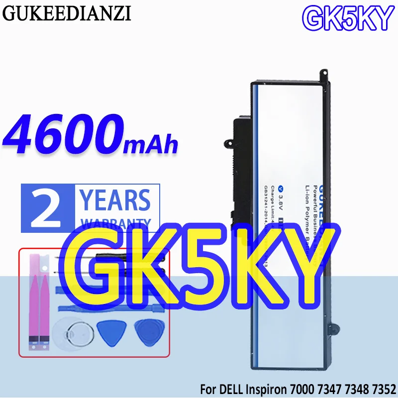 

New Bateria 4600mAh High Capacity Battery For DELL Inspiron 13" 7000 Series 7347 7348 7352 7353 7359 11" 3147 3148 15" Battery