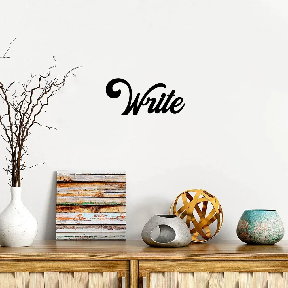 Металлическое Слово Настенный Знак Стильная Художественная Живопись