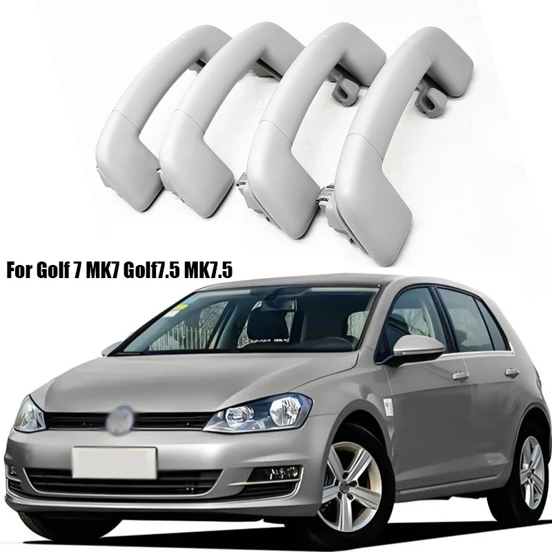Фото 1 шт. Складная ручка-подлокотник для крыши, серая, для VW Golf 7 MK7 Golf7.5 MK7.5 Tiguan 5GG857607 5GG857643 для платформы Volkswagen MQB №3