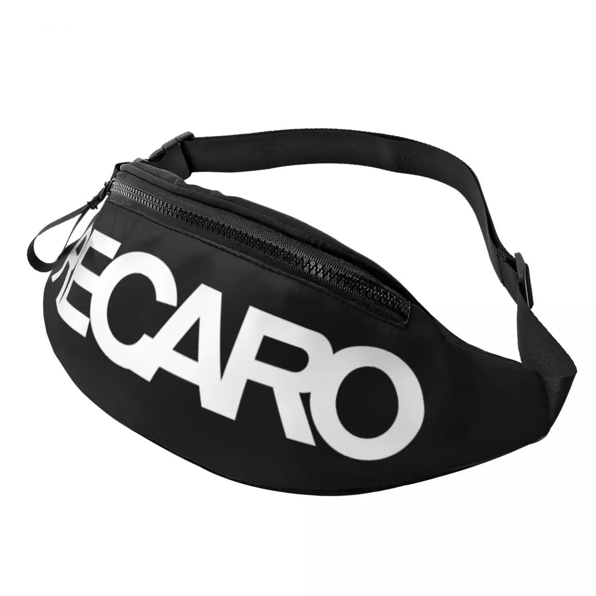 

Забавная сумка с логотипом Recaros для женщин и мужчин, крутая поясная сумочка через плечо для кемпинга, езды на велосипеде, телефона, денег