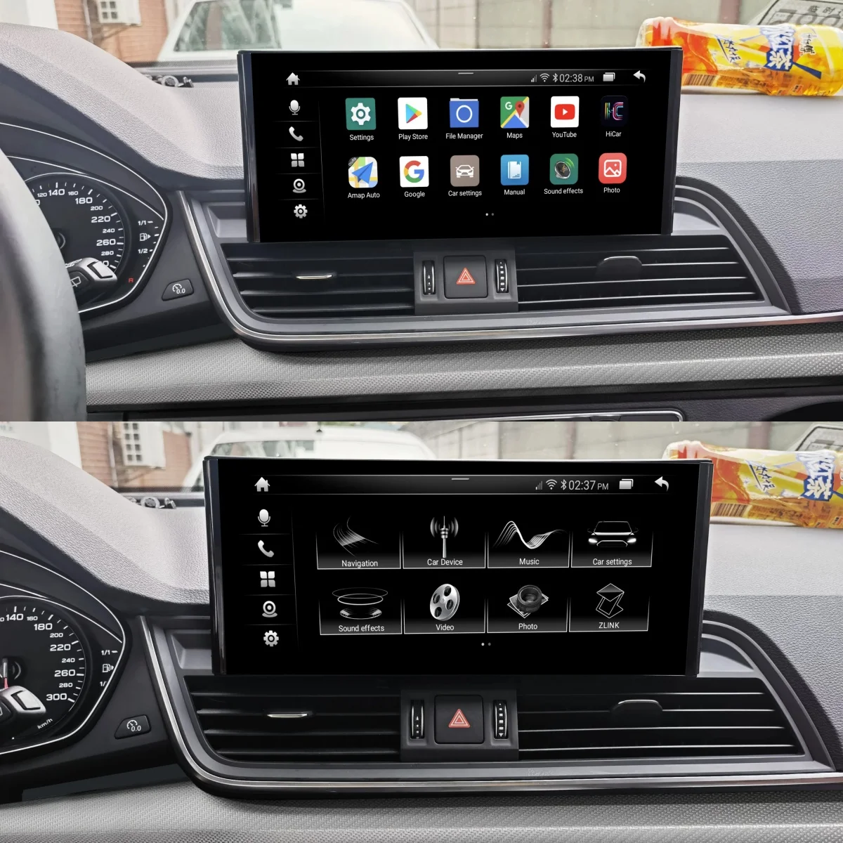 Фото Для Audi Q5 Q5L FY 2017 2018 2019 MMI Автомобильный мультимедийный CarPlay 10,25-дюймовый экран WiFi GPS Радио Аудиосистема Навигация NAVI №4
