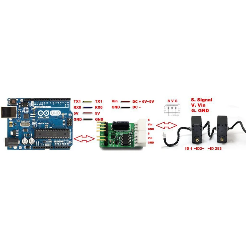 Фото 20 шт. TTLinker Mini UART плата преобразования сигнала для Feetech SCS009 TTL сервопривод Feetech Ttlinker плата №4