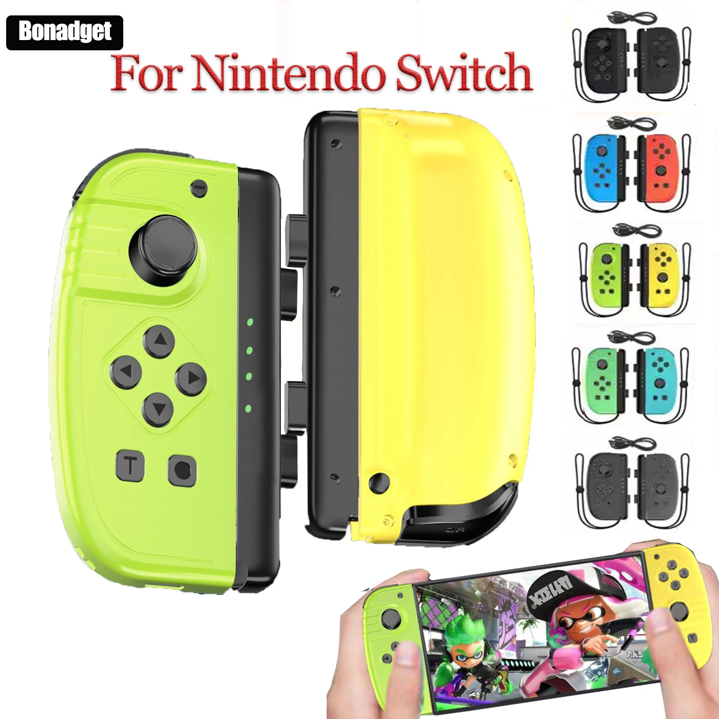 

JoyPad Gaming Joystick For Nintendo Switch Wireless Gamepad Video Game Six Axis Controller PC Gaming Control Handle Accessorie