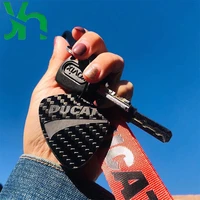 personalized custom carbon fiber motorcycle keychain pendant kawasaki bmw harley real carbon fiber creative personality pendant